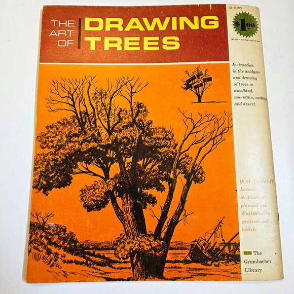 The Art of Drawing Trees (B-370) Grumbacher Library - Picture 11 of 11